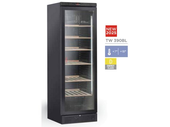 Frigorifero per vini TW 390BL +7/+18°C..